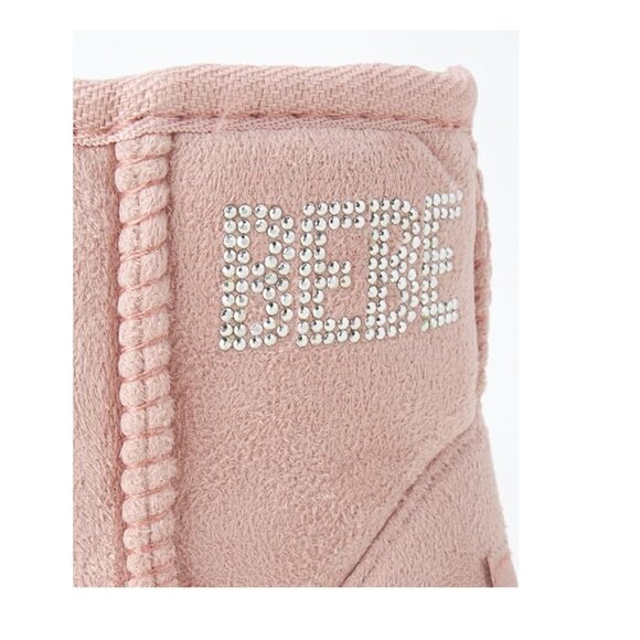 bebe Girls’ Winter Boots - Faux Shearling Ankle Booties - Platform Short Boots - Picture 4 of 7